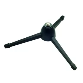   König & Meyer 23105 mikrofonállvány, asztali 3/8'' csavarral, műanyag alappal, összecsukható lábbal