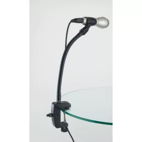   König & Meyer 23720 asztali satu 3/8'' csavarral, gégecsőhöz, fekete