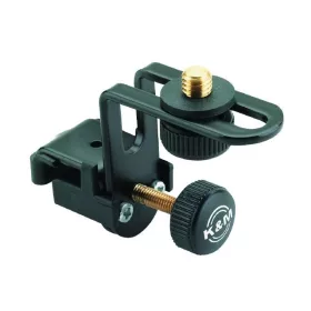   König & Meyer mikrofontartó dobra 3/8'' csavarral, könnyen kezelhető, zaj elnyelő gumi betéttel, fekete KM-24030-300-55