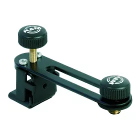   König & Meyer mikrofontartó dobra 3/8''-os csavarral, leginkább lábdobhoz, fekete KM-24035-300-55