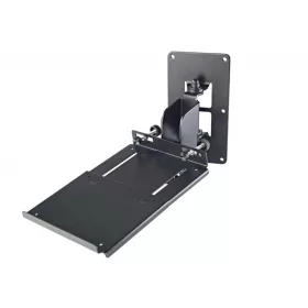   König & Meyer hangfaltartó, fali – 115x250 mm-es tálcával, 15 kg-ig terhelhető, fekete