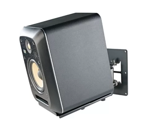 König & Meyer hangfaltartó, fali – 115x250 mm-es tálcával, 15 kg-ig terhelhető, fekete