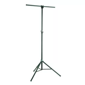   König & Meyer világítás/hangfal állvány 1750/3000 mm, kereszt 1230 mm, alumínium, fekete színű
