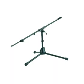   König & Meyer mikrofonállvány alacsony, hosszú, 2 részből álló karral, fekete KM-25500-300-55
