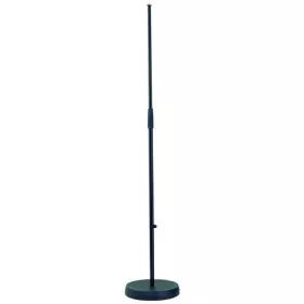   König & Meyer mikrofonállvány talpas, beépített zajszűrő gumival, fekete KM-26000-300-55