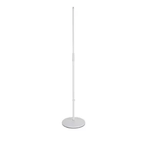   König & Meyer mikrofonállvány – talpas, beépített zajszűrő gumival, teljesen fehér KM-26010-300-76