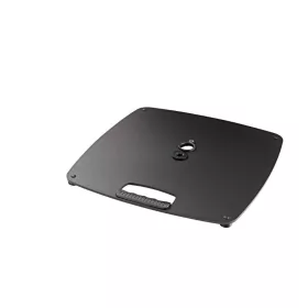   König & Meyer alaplemez hangfalállványhoz – közepes acél talp M20-as menettel, az összes hangfaltartó rúdhoz illeszkedik, 10 kg, fekete