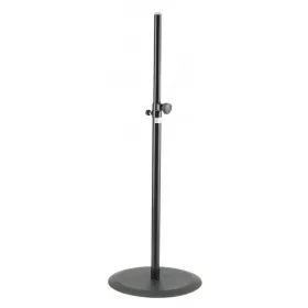   König & Meyer hangfalállvány – monitor állványnak is használható, acél, 450 mm átmérőjű alappal, fekete