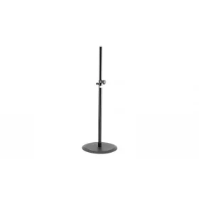   König & Meyer hangfalállvány – monitor állványnak is használható, acél, 450 mm átmérőjű alappal, fekete