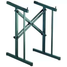   König & Meyer 42040 keverőállvány alumínium, állítható szélességű, gumi borítású paddal, fekete