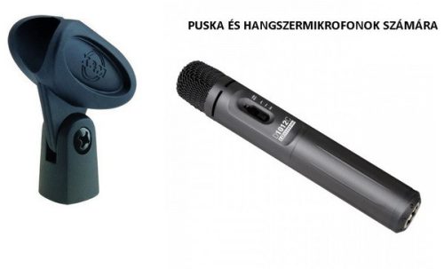 König & Meyer mikrofon kengyel 22 mm puska és hangszermikrofonok számára