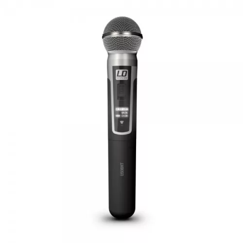 Ld Systems LDU505HHD2 diversity mikrofon készlet – dupla vevő, 2 db dinamikus kapszulás kézi adóval, 584-608 MHz