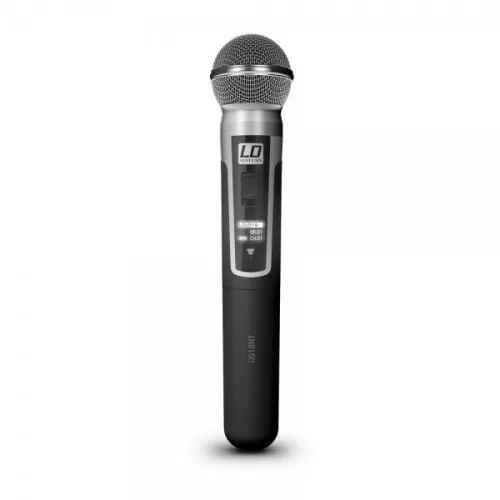 Ld Systems LDU518 HHD2 diversity mikrofon készlet – dupla vevő, 2 db dinamikus kapszulás kézi adóval, 1785-1800 MHz