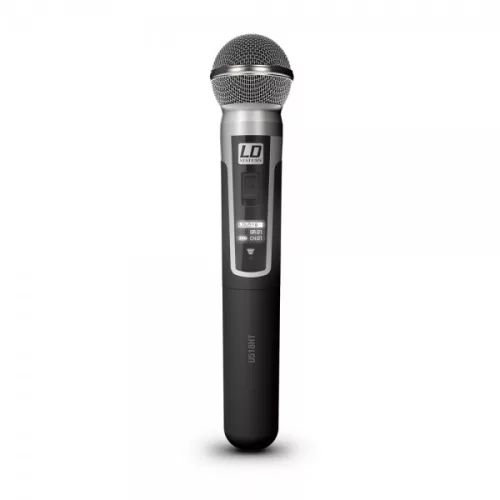 Ld Systems LDU518HHD diversity mikrofon készlet – dinamikus kapszulás kézi adóval, 1785-1800 MHz