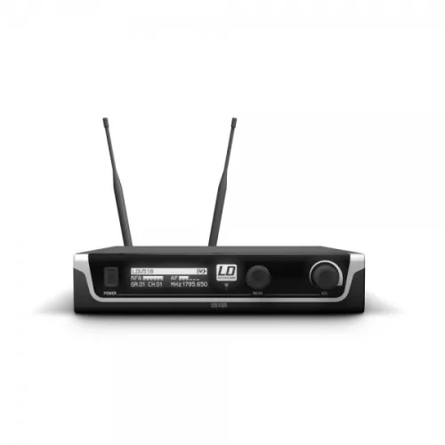 Ld Systems LDU518HHD diversity mikrofon készlet – dinamikus kapszulás kézi adóval, 1785-1800 MHz