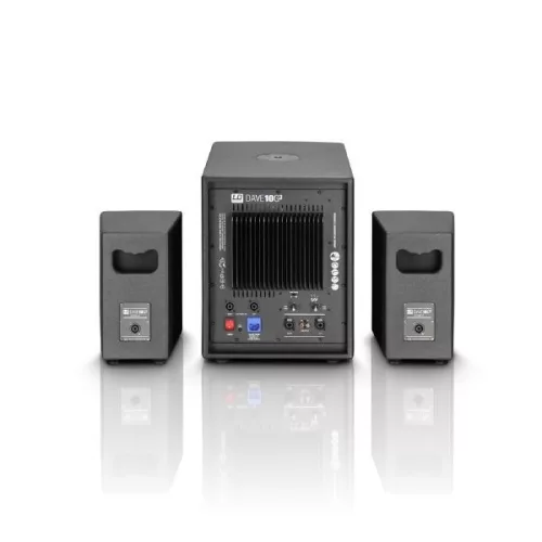 LD Systems - DAVE10FG3 aktív  kompakt 10"-os 350 W RMS 700 W-os PA rendszer