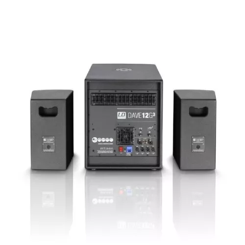 LD Systems - DAVE12FG3 aktív  kompakt 12"-os 540 W RMS 1080 W-os PA rendszer