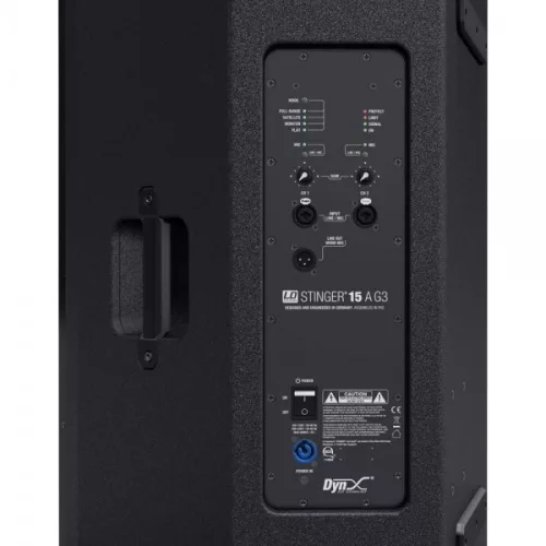 LD Systems - LDEB152AFG3 StInger G3 - aktív  15”-os 2 utas basszus reflex PA hangsugárzó
