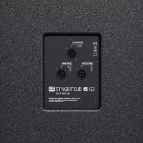   LD Systems - LDESUB15G3 StInger SUB G3 passzív 15”-os basszus reflex PA mélysugárzó hangfal