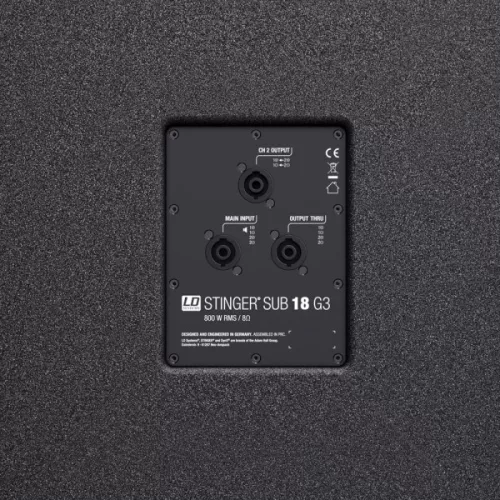 LD Systems - LDESUB18FG3 StInger SUB G3 passZív 18”-os basszus reflex PA mélysugárzó hangfal