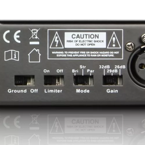 LD Systems LDXS200 XS végerősítő, 2x100 W/4 Ohm, D osztályú