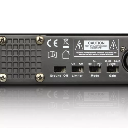 LD Systems LDXS400 XS végerősítő, 2x200 W/4 Ohm, D osztályú