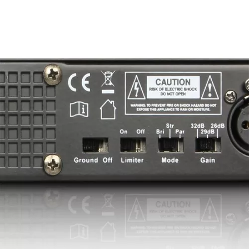 LD Systems LDXS700 XS végerősítő, 2x350 W/4 Ohm, D osztályú