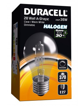 Duracell Halogén Classic 28W E27 Égő