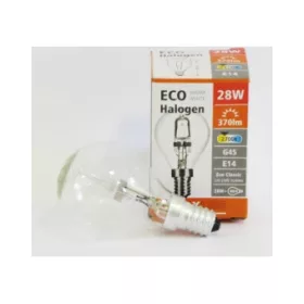 Trixline 28W E14 ECO Gömb Halogén Izzó