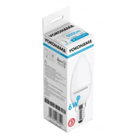Yokohama LED Epistar Candle 6W E14 4000K Égő