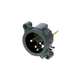 Neutrik NC3MAV 3 pólusú XLR dugó függőleges nyákhoz