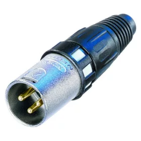   Neutrik NC3MXCC 3 pólusú XLR dugó digitális, egyenes, lengő