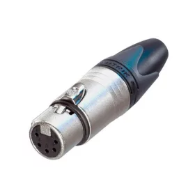 Neutrik NC5FXX 5 pólusú XLR aljzat egyenes, lengő