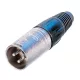 Neutrik NC5MX 5 pólusú XLR dugó egyenes, lengő