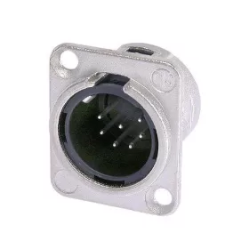   Neutrik NC7MDL1 7 pólusú XLR dugó ezüstözött érintkező,