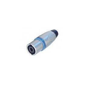   Neutrik NLT4MX 4 pólusú hangfalcsatlakozó lengő dugó, fém házas