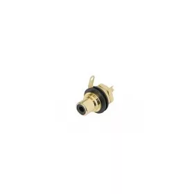REAN NYS3670 RCA aljzat, beépíthető, aranyozott, fekete