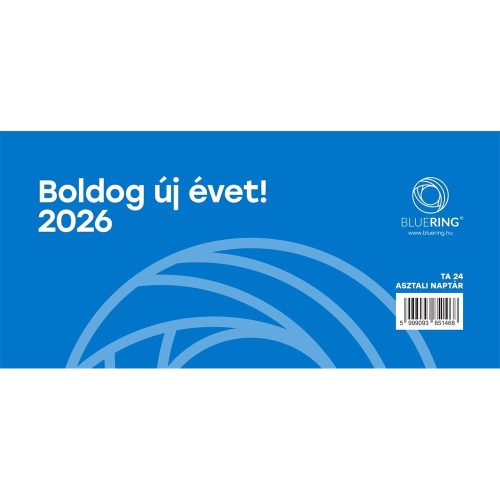 Asztali naptár TA-24 2026. Bluering®