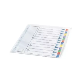   Elválasztólap, A4, regiszteres 1-12 laminált karton fülek 100162 Esselte