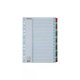   Elválasztólap, A4, regiszteres 1-31 laminált karton fülek 100164 Esselte