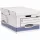 Archiváló konténer csapófedéllel, karton, 310 x 390 x 560 mm., Bankers Box System by Fellowes® 2 db/csomag, kék/fehér