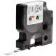 Feliratozógép szalag Dymo S0718600/18444 12mmx5,5m, ORIGINAL, fekete/fehér