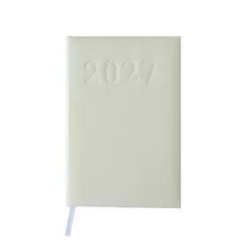   Határidőnapló agenda Standard A/5, napi, fehér lapokkal (bézs) 2027. Bluering®