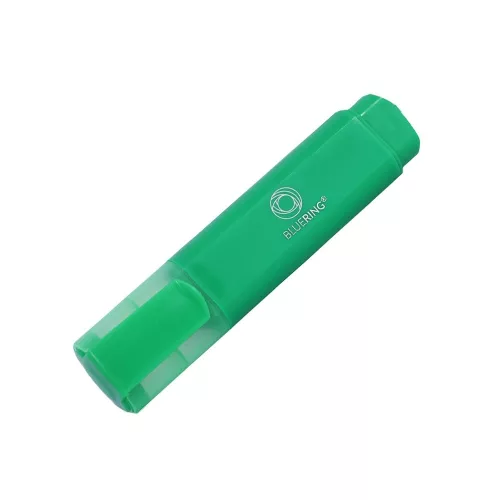 Szövegkiemelő lapos test Bluering® zöld