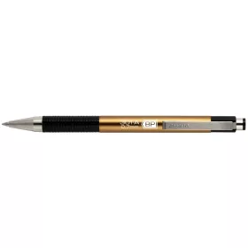   Golyóstoll 0,7mm, metál pezsgő test, Zebra F-301A, írásszín kék