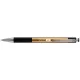Golyóstoll 0,7mm, metál pezsgő test, Zebra F-301A, írásszín kék