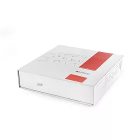 Hőkötő borító fém A4, 10mm, UniBIND fehér