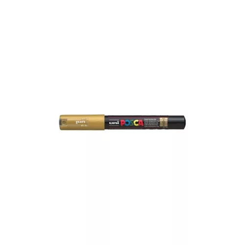 Dekormarker 0,7-1mm, Uni Posca PC-1M arany