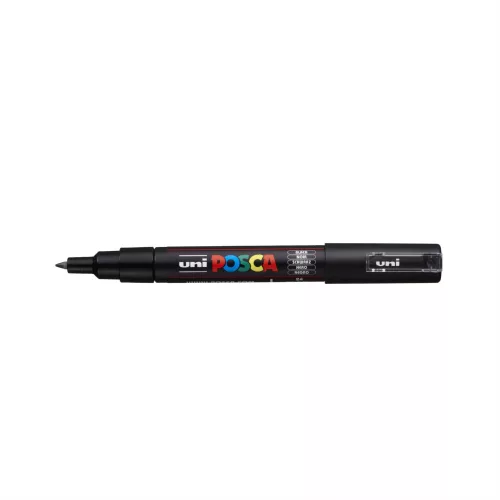 Dekormarker 0,7-1mm, Uni Posca PC-1M fekete