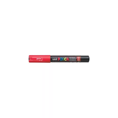 Dekormarker 0,7-1mm, Uni Posca PC-1M piros